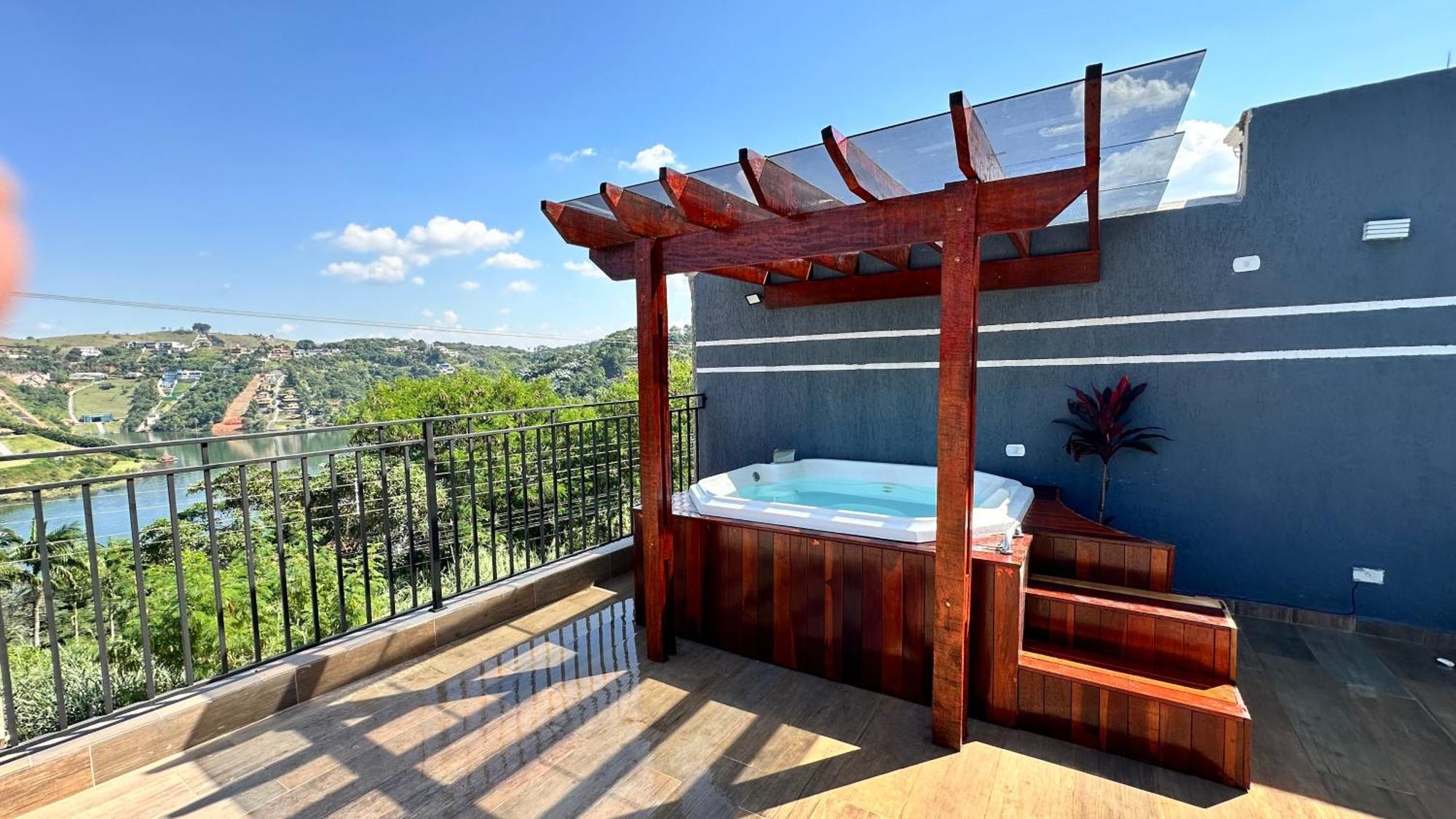 Chacara Gama Em Condominio Igarata-Sp - Jacuzzi Com Hidromassagem, Piscina E Sauna Igaratá Exterior foto